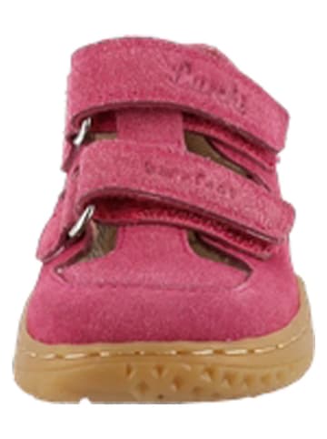 Lurchi Leder-Barfuß-Halbsandalen "Senti" in Pink