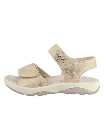 Lurchi Leder-Sandalen "Fredi" in Gold
