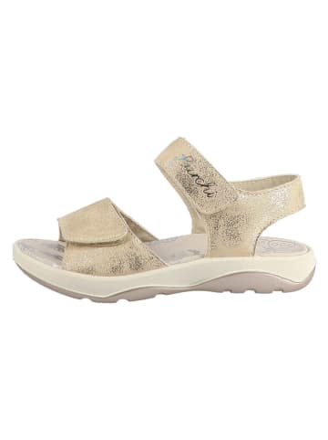 Lurchi Leder-Sandalen "Fredi" in Gold