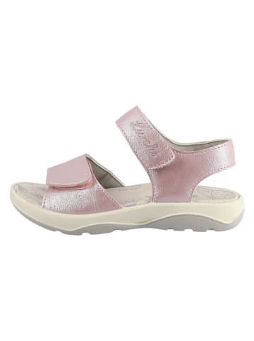 Lurchi Leder-Sandalen "Fredi" in Rosa