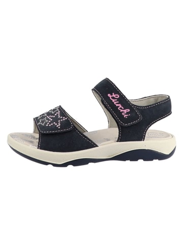 Lurchi Leder-Sandalen "Freni" in Dunkelblau