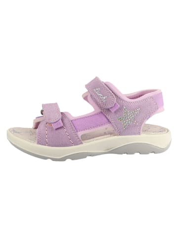 Lurchi Leder-Sandalen "Fizzi" in Lila