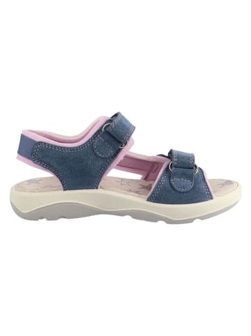Lurchi Leder-Sandalen "Fizzi" in Blau
