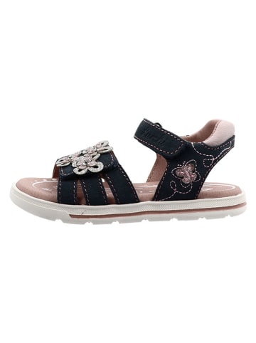 Lurchi Leder-Sandalen "Callie" in Dunkelblau