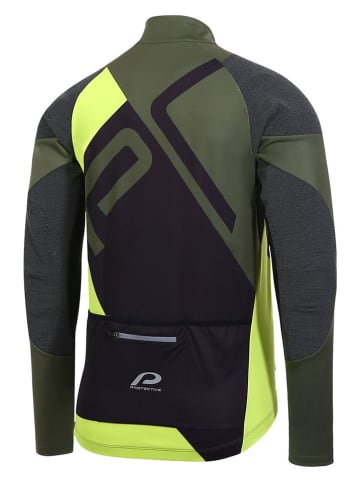 Protective Fahrradtrikot "Stain" in Khaki/ Dunkelblau/ Grün