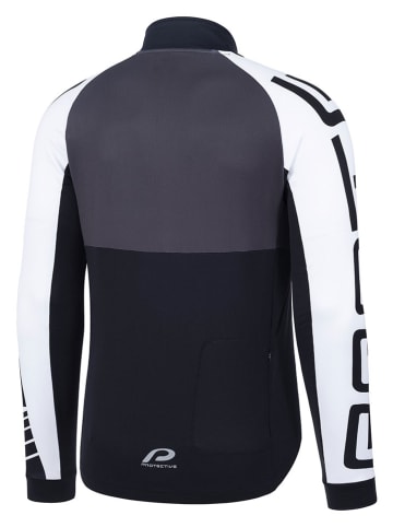 Protective Fietsshirt "7 Days" zwart/wit/grijs