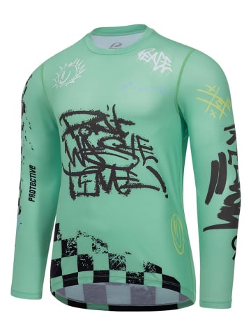 Protective Koszulka kolarska "Head On" w kolorze morskim