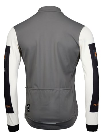 Protective Fietsshirt "Jameson" grijs/crème