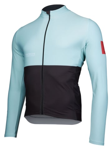 Protective Fahrradtrikot "Rush Rider" in Hellblau/ Schwarz