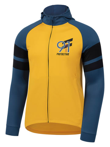 Protective Trainingsvest "Sugar" geel/petrol