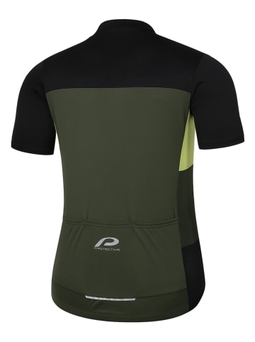 Protective Fahrradtrikot "Gravel Pit" in Khaki/ Schwarz