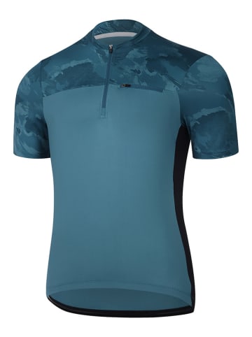 Protective Koszulka kolarska "Scotch" w kolorze morskim
