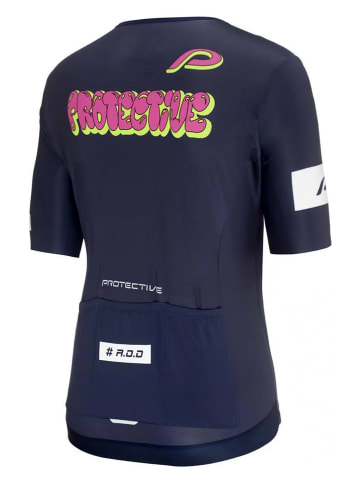 Protective Koszulka kolarska "FTY Team" w kolorze granatowym