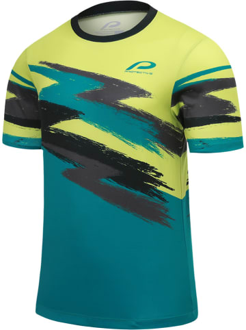 Protective Funktionsshirt "P-On Aid" in Neongrün/ Petrol