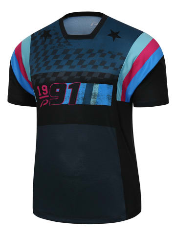 Protective Koszulka kolarska "Beat the Rush" w kolorze morskim