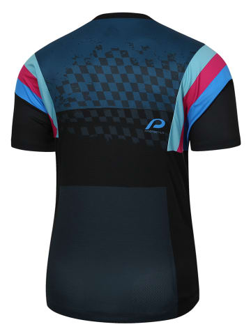 Protective Koszulka kolarska "Beat the Rush" w kolorze morskim