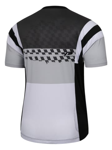 Protective Koszulka kolarska "Beat the Rush" w kolorze czarno-białym