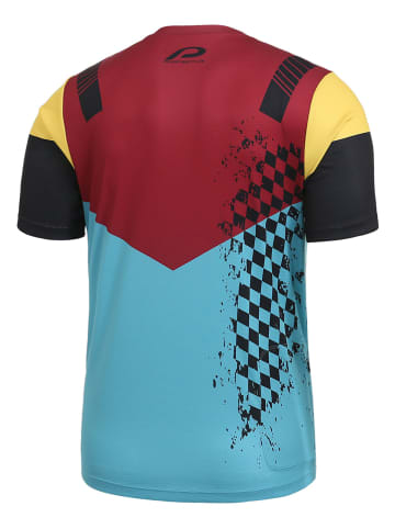 Protective Koszulka funkcyjna "Fast Gun" w kolorze bordowo-turkusowym