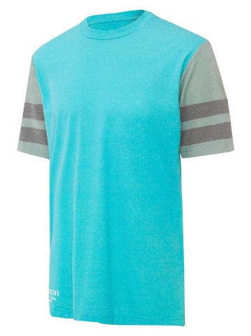 Protective Funktionsshirt "Prison Blues" in Türkis/ Grau