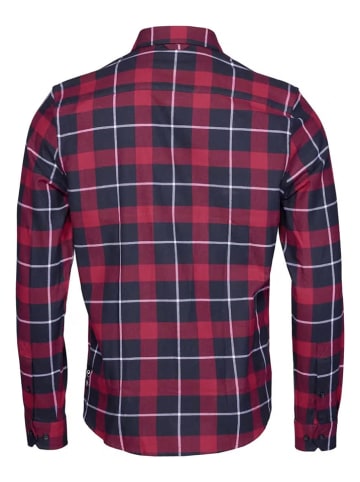 Protective Blouse rood/donkerblauw