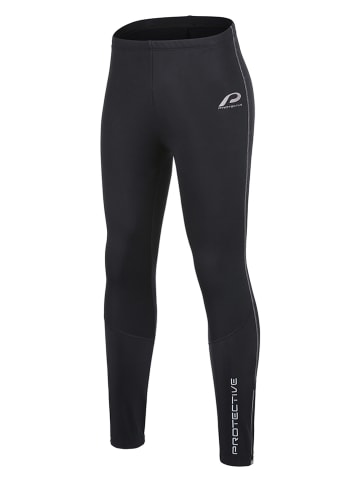 Protective Legginsy sportowe "Woodland" w kolorze czarnym