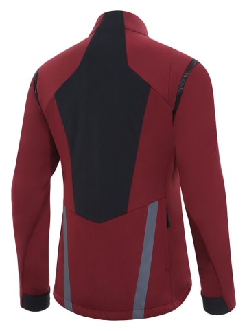 Protective Softshelljas "Fix Me" bordeaux/zwart