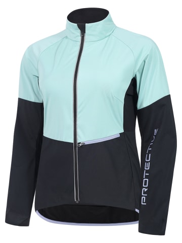 Protective Kurtka softshellowa "Beat Street" w kolorze błękitno-czarnym