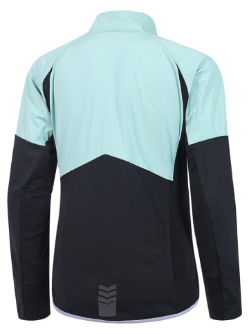 Protective Kurtka softshellowa "Beat Street" w kolorze błękitno-czarnym