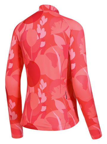 Protective Fietsshirt "Candy" koraalrood