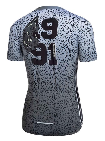 Protective Fahrradtrikot "Wild Cat" in Schwarz