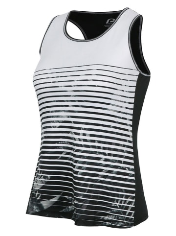 Protective Functionele top "Roses for me" zwart/wit