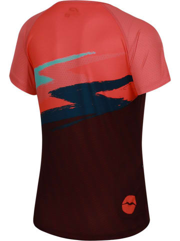 Protective Koszulka kolarska "On Acid" w kolorze czerwono-czarnym