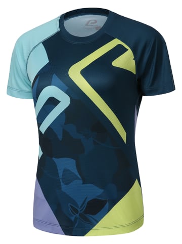 Protective Fahrradtrikot "Sixty Forty" in Blau/ Hellblau/ Grün