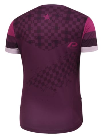 Protective Fahrradshirt "Red Sun" in Lila