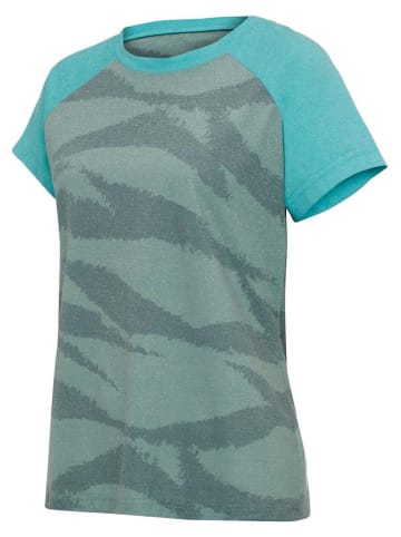 Protective Koszulka funkcyjna "Fun House" w kolorze zielono-turkusowym