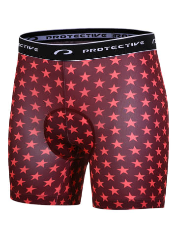 Protective Fietsboxershort "Sweet Jane" rood
