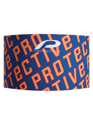 Protective Opaska w kolorze granatowo-pomarańczowym na czoło