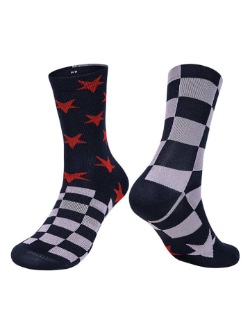 Protective Skarpety kolarskie "So Fly" w kolorze granatowym