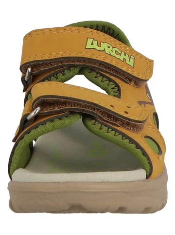 Lurchi Sandalen "Kio-S" in Orange/ Grün