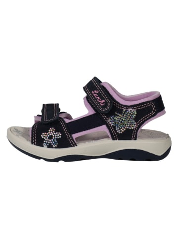 Lurchi Leder-Sandalen "Filia" in Schwarz