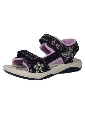 Lurchi Leder-Sandalen "Filia" in Schwarz