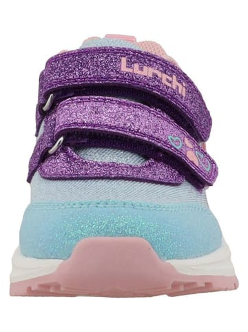 Lurchi Sneakers "Ali" in Hellblau/ Lila