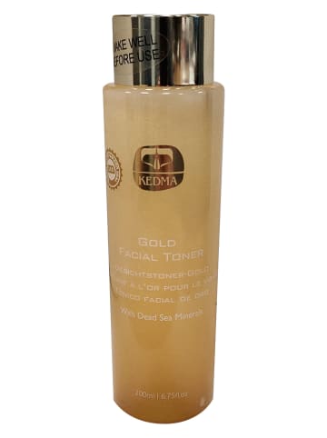 KEDMA Tonik do twarzy "Gold" - 200 ml