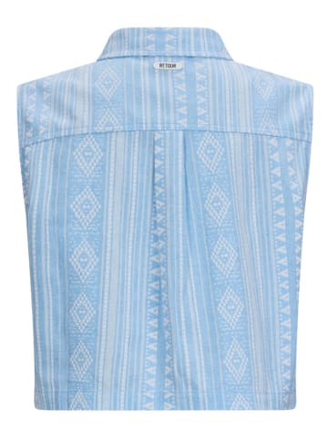 Retour Bluse "Juana" in Hellblau