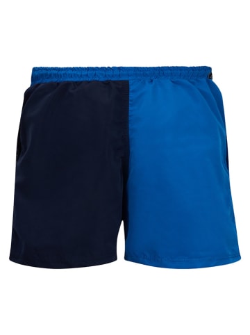Retour Badeshorts "Renzo" in Blau/ Schwarz