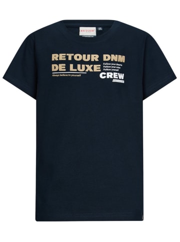 Retour Shirt "Zeb" in Dunkelblau