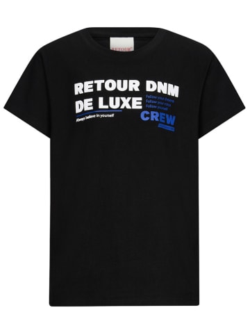 Retour Shirt "Zeb" in Schwarz