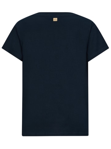 Retour Shirt "Gidion" donkerblauw