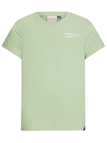 Retour Koszulka "Elwin" w kolorze zielonym