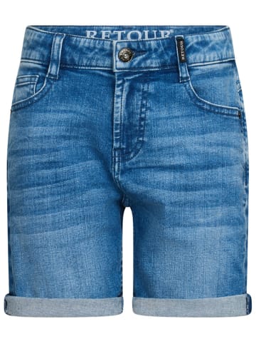 Retour Spijkershort "Geerten" blauw